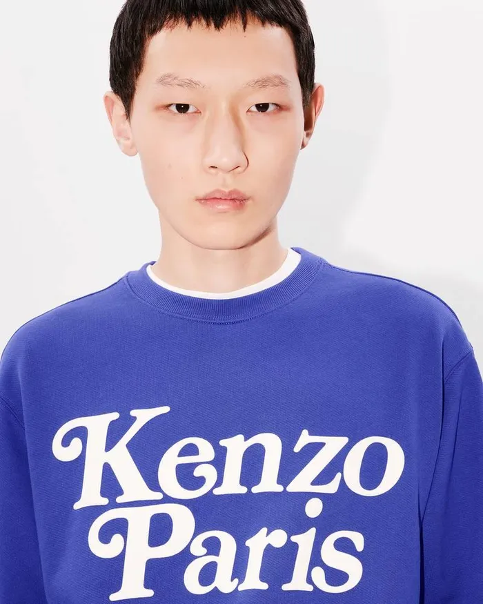 Kenzo Sweatshirts And Hoodies Men By Verdy039 Classic Sweatshirt Deep Sea Blue