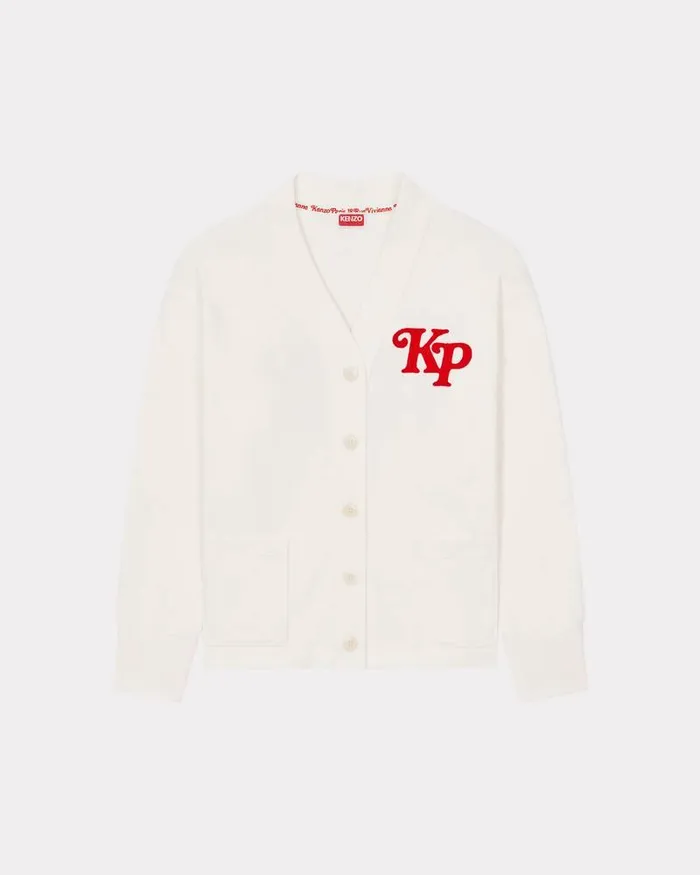 Kenzo Sweatshirts And Hoodies Women By Verdy039 Embroidered Sweatshirt Cardigan Off White