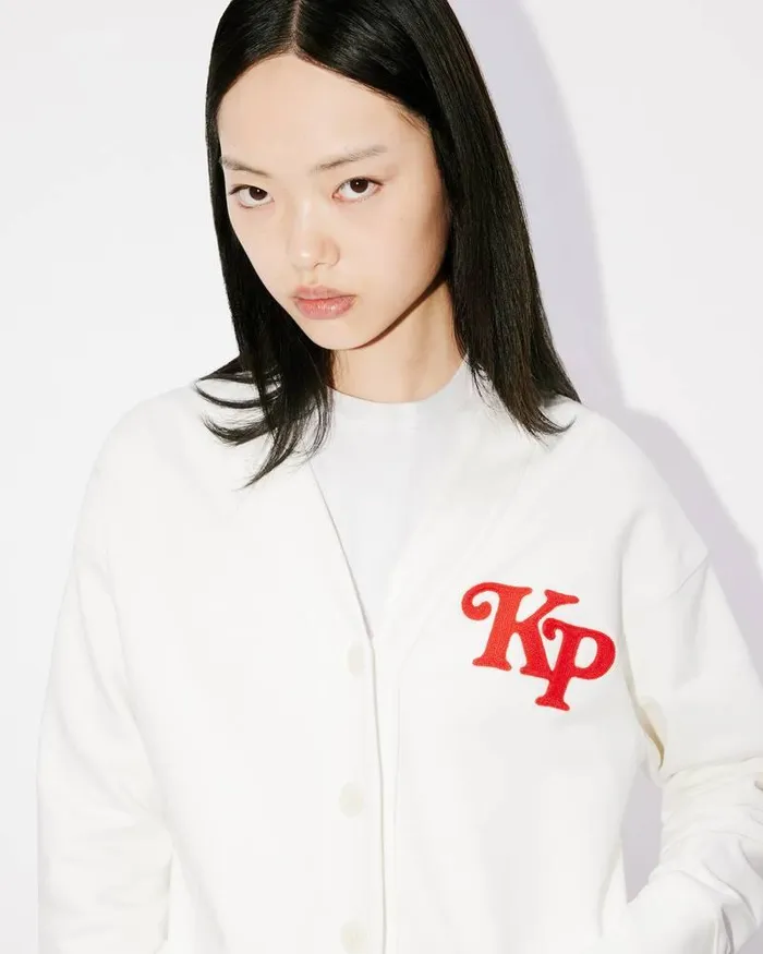 Kenzo Sweatshirts And Hoodies Women By Verdy039 Embroidered Sweatshirt Cardigan Off White