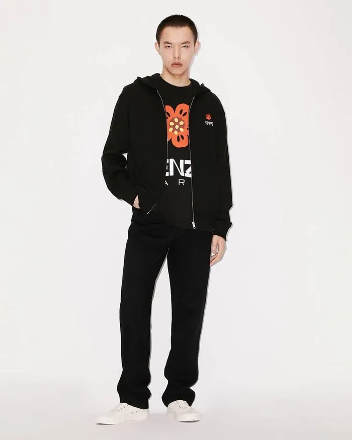 Kenzo TShirts And Polos Men 039Boke Flower039 Classic Tshirt Black