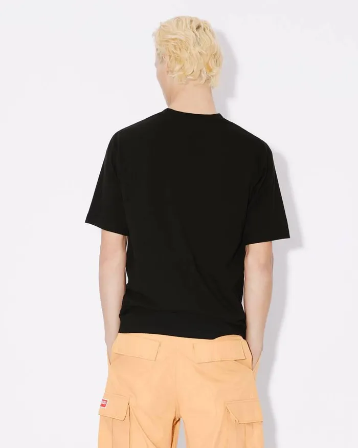 Kenzo TShirts And Polos Men 039Boke Flower039 Embroidered Classic Tshirt Black