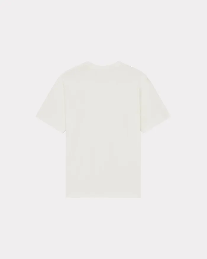 Kenzo TShirts And Polos Men 039Boke Flower039 Embroidered Classic Tshirt White