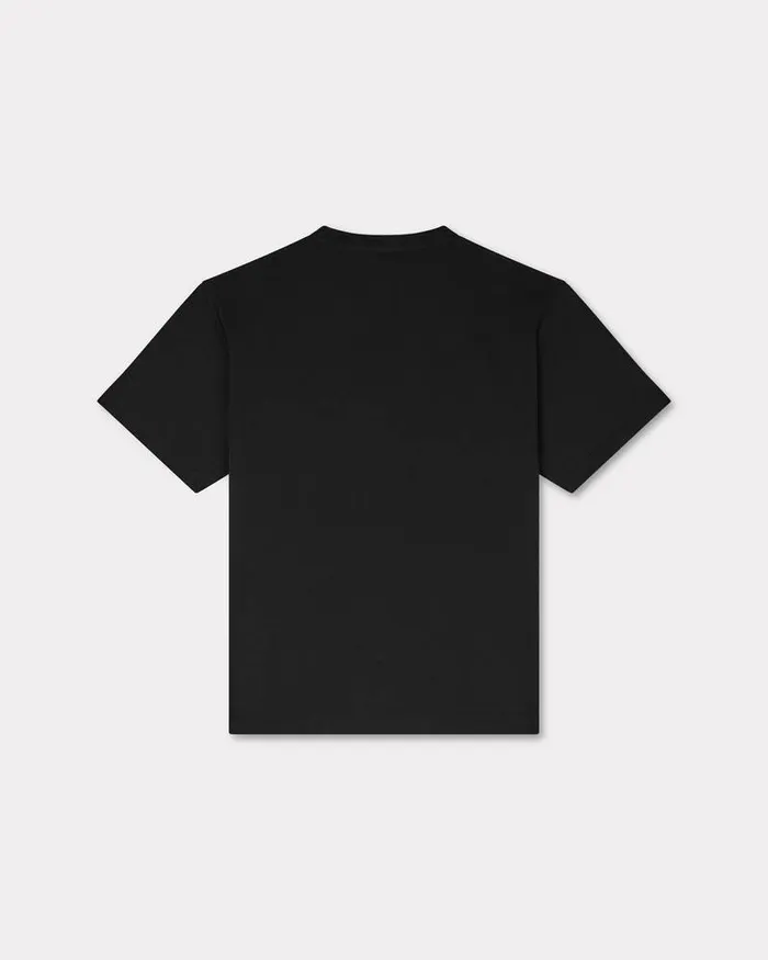 Kenzo TShirts And Polos Men Lucky Tiger039 Oversized Genderless Tshirt Black