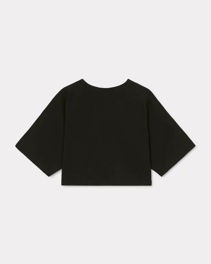 Kenzo TShirts And Polos Women 039Boke Flower 20039 Boxy Tshirt Black