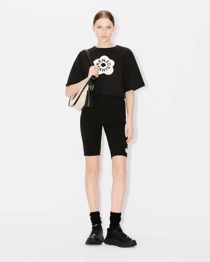 Kenzo TShirts And Polos Women 039Boke Flower 20039 Boxy Tshirt Black