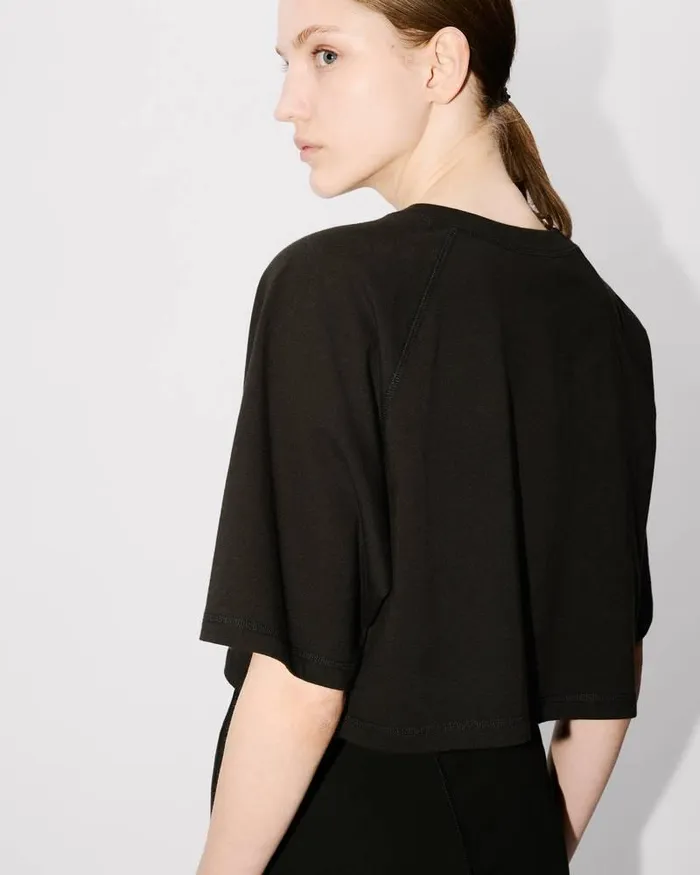 Kenzo TShirts And Polos Women 039Boke Flower 20039 Boxy Tshirt Black