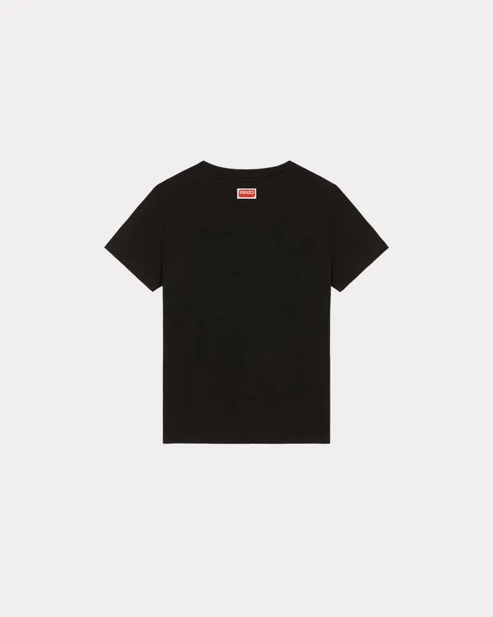 Kenzo TShirts And Polos Women 039Varsity Jungle039 Elephant Tshirt Black