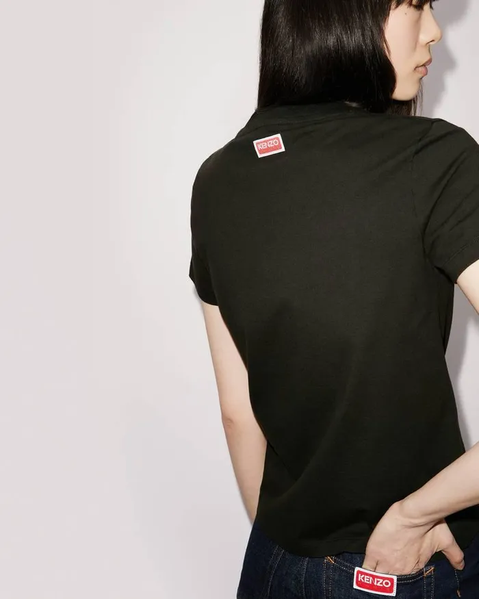 Kenzo TShirts And Polos Women 039Varsity Jungle039 Elephant Tshirt Black
