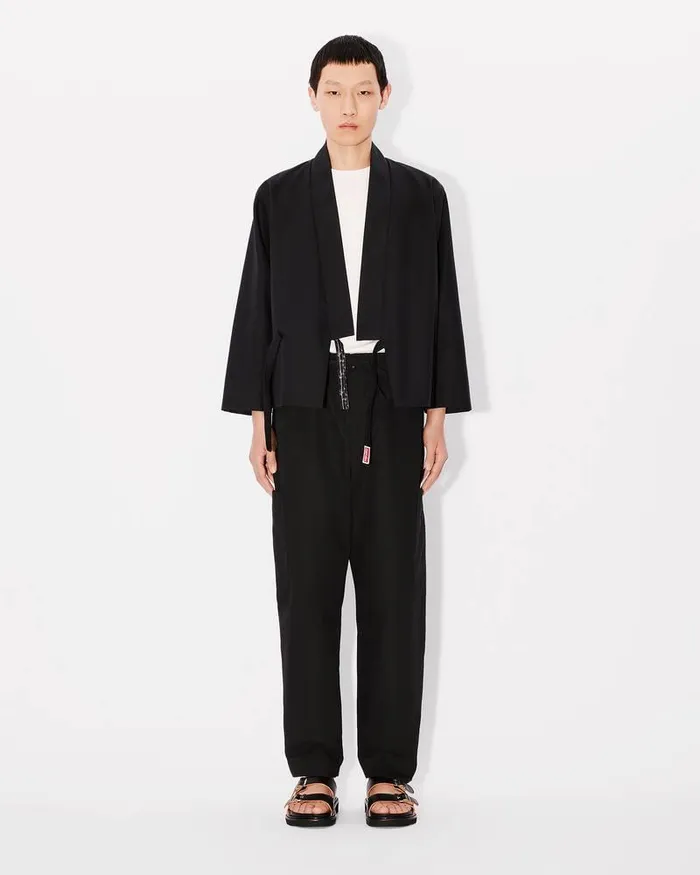 Kenzo Tailoring Men Kimono Jacket Black