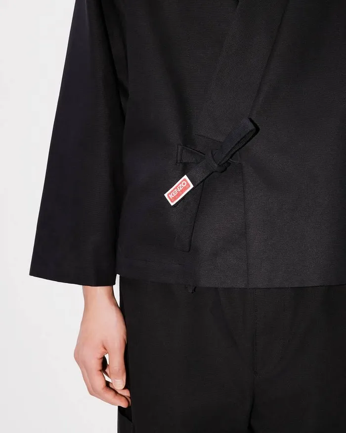 Kenzo Tailoring Men Kimono Jacket Black