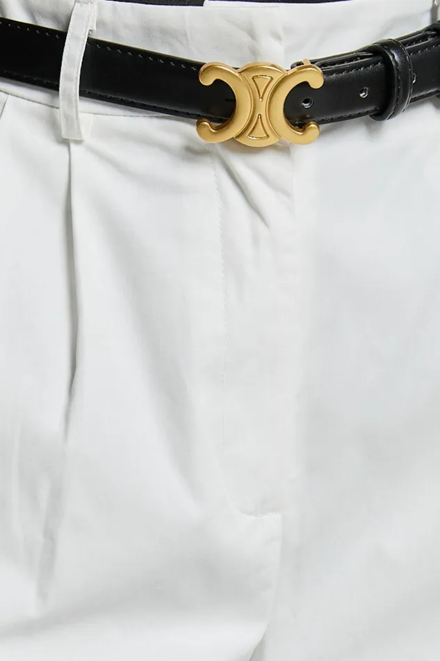 Khaimy Shorts 8211 High Waisted Cuffed Shorts In White Women Showpo Shorts