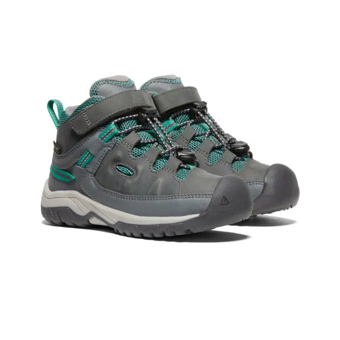 Kids KEEN Boots Little Kids039 Grey Hiking Boots 8211 Targhee Mid WP Kids KEEN Boots Little Kids039 Grey Hiking Boots 8211 Targhee Mid WP