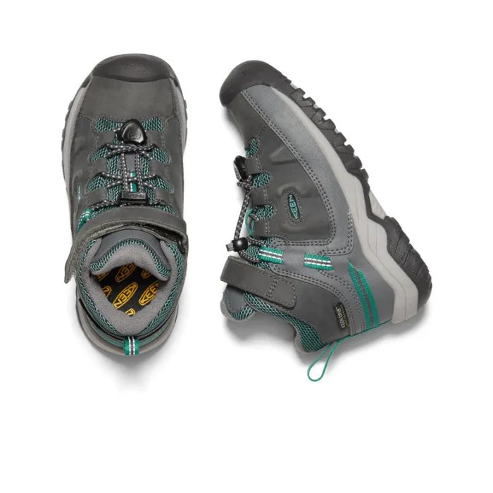 Kids KEEN Boots Little Kids039 Grey Hiking Boots 8211 Targhee Mid WP Kids KEEN Boots Little Kids039 Grey Hiking Boots 8211 Targhee Mid WP