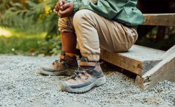Kids KEEN Boots Little Kids039 Grey Hiking Boots 8211 Targhee Mid WP Kids KEEN Boots Little Kids039 Grey Hiking Boots 8211 Targhee Mid WP