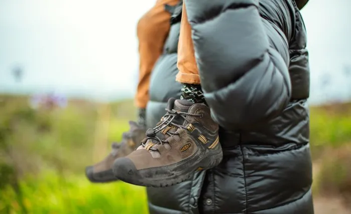 Kids KEEN Hike Big Kids039 Dark Brown Hiking Boots 8211 Targhee Mid WP Kids KEEN Hike Big Kids039 Dark Brown Hiking Boots 8211 Targhee Mid WP