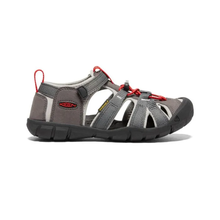 Kids KEEN Online Big Kids039 Grey Water Sandals 8211 Seacamp II CNX
