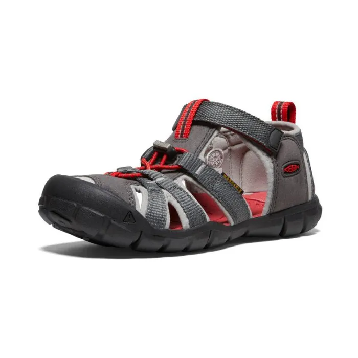 Kids KEEN Online Big Kids039 Grey Water Sandals 8211 Seacamp II CNX Kids KEEN Online Big Kids039 Grey Water Sandals 8211 Seacamp II CNX