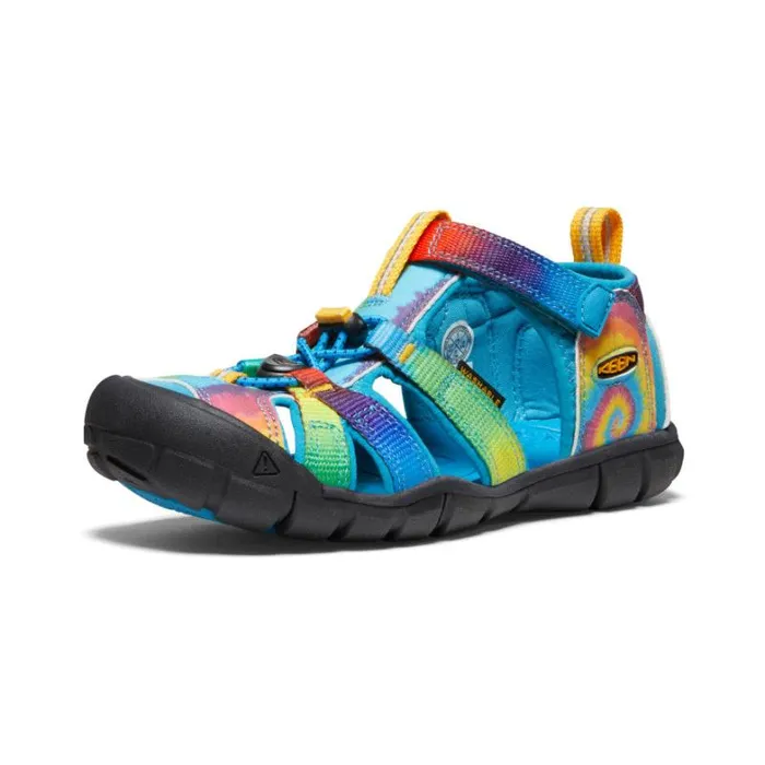 Kids KEEN Playground Big Kids039 Blue Tie Dye Water Sandals 8211 Seacamp II CNX Kids KEEN Playground Big Kids039 Blue Tie Dye Water Sandals 8211 Seacamp II CNX