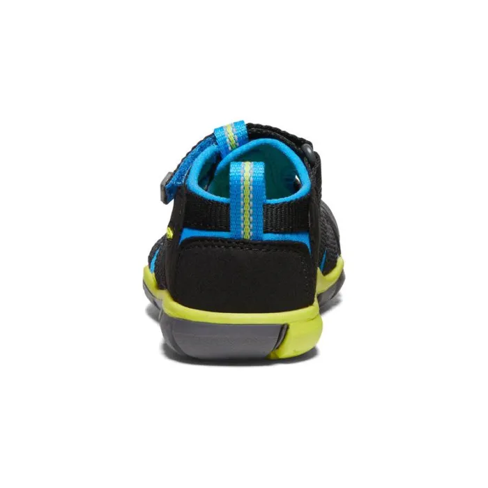 Kids KEEN Playground Little Kids039 Black Water Sandals 8211 Seacamp II CNX