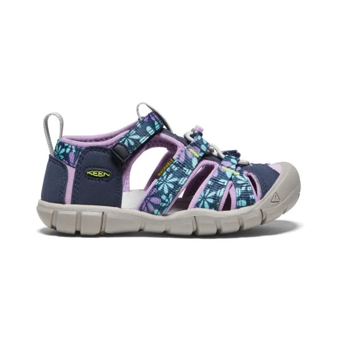 Kids KEEN Playground Little Kids039 Flower Print Water Sandals 8211 Seacamp II CNX