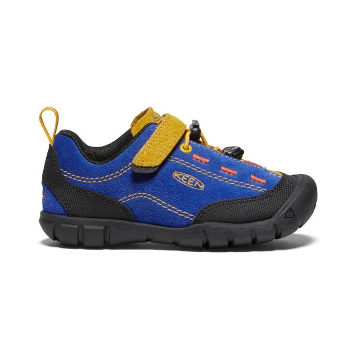 Kids KEEN Playground Little Kids039 Jasper II Blue Leather Shoe