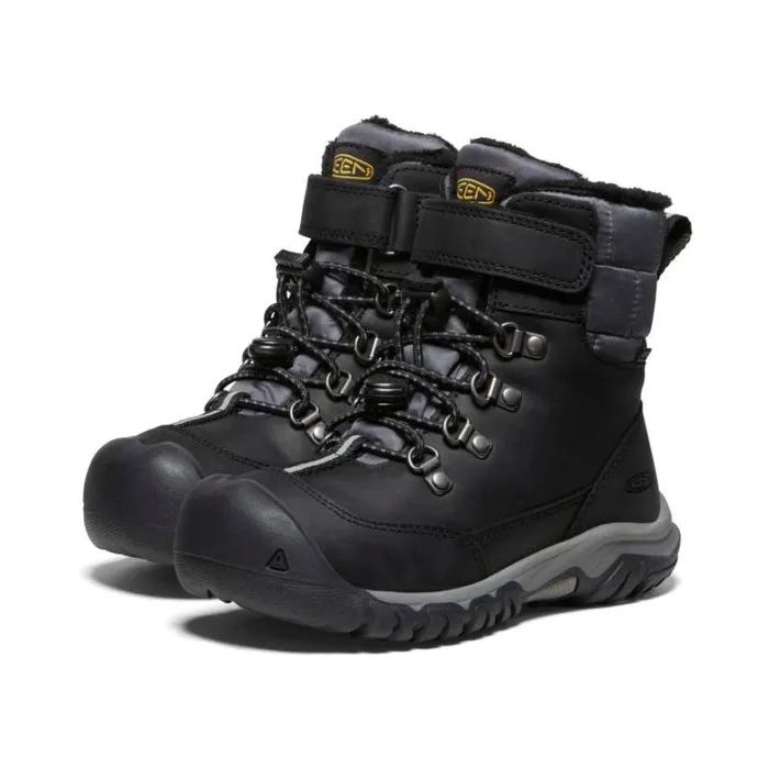 Kids KEEN Playground Little Kids039 Kanibou Waterproof Black Leather Tall Boot Kids KEEN Playground Little Kids039 Kanibou Waterproof Black Leather Tall Boot