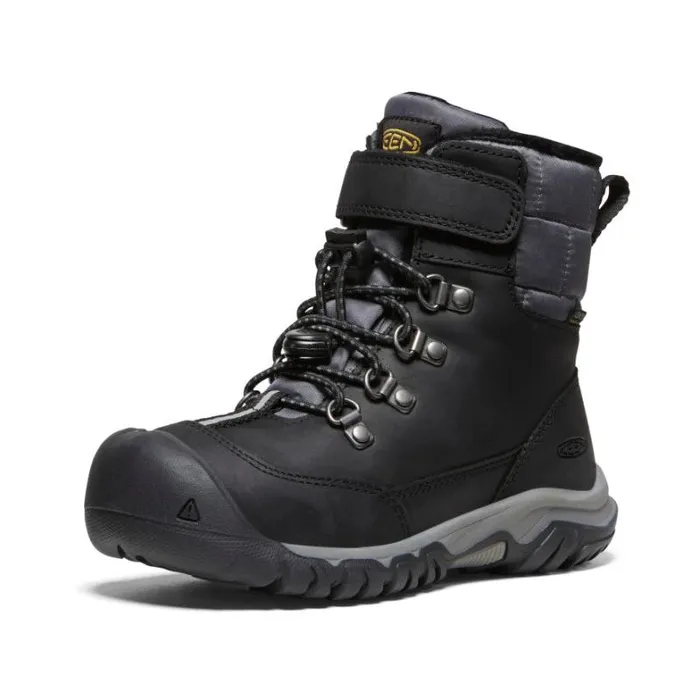 Kids KEEN Playground Little Kids039 Kanibou Waterproof Black Leather Tall Boot Kids KEEN Playground Little Kids039 Kanibou Waterproof Black Leather Tall Boot