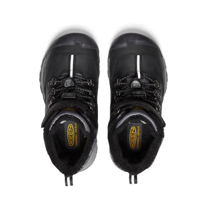 Kids KEEN Playground Little Kids039 Kanibou Waterproof Black Leather Tall Boot Kids KEEN Playground Little Kids039 Kanibou Waterproof Black Leather Tall Boot