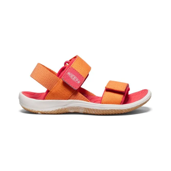 Kids KEEN Sandals Little Kids039 Elle Backstrap TangerineCayenne Sandal