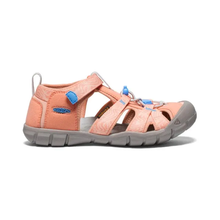 Kids KEEN Sandals Youth Orange Water Sandals 8211 Seacamp II CNX