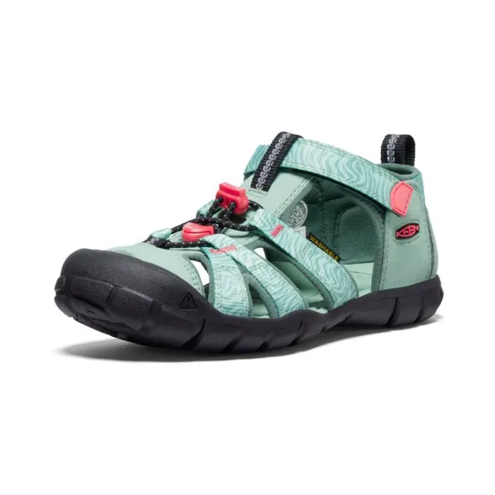 Kids KEEN Water Big Kids039 Seacamp II CNX Granite GreenCayenne Sandal Kids KEEN Water Big Kids039 Seacamp II CNX Granite GreenCayenne Sandal