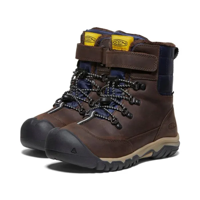 Kids KEEN Winter Big Kids039 Kanibou Waterproof Brown Leather Tall Boot Kids KEEN Winter Big Kids039 Kanibou Waterproof Brown Leather Tall Boot