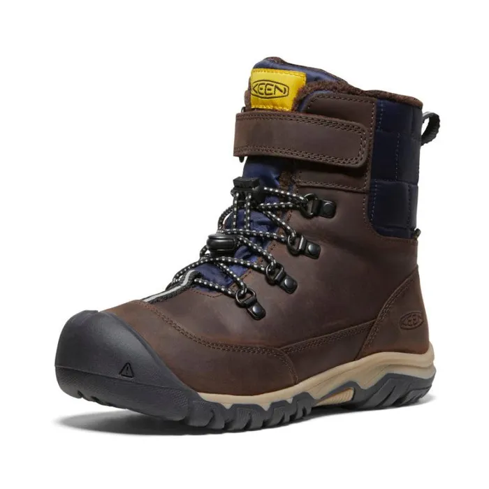 Kids KEEN Winter Big Kids039 Kanibou Waterproof Brown Leather Tall Boot Kids KEEN Winter Big Kids039 Kanibou Waterproof Brown Leather Tall Boot
