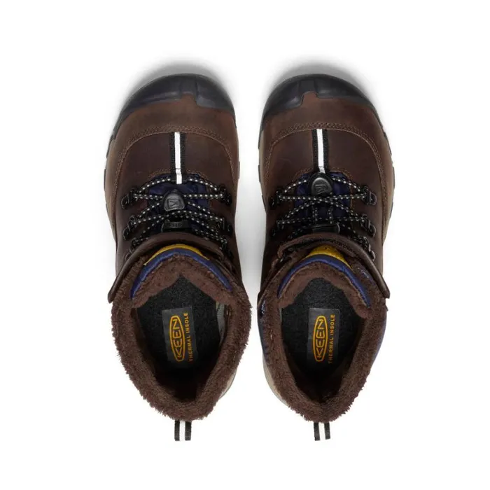 Kids KEEN Winter Big Kids039 Kanibou Waterproof Brown Leather Tall Boot Kids KEEN Winter Big Kids039 Kanibou Waterproof Brown Leather Tall Boot