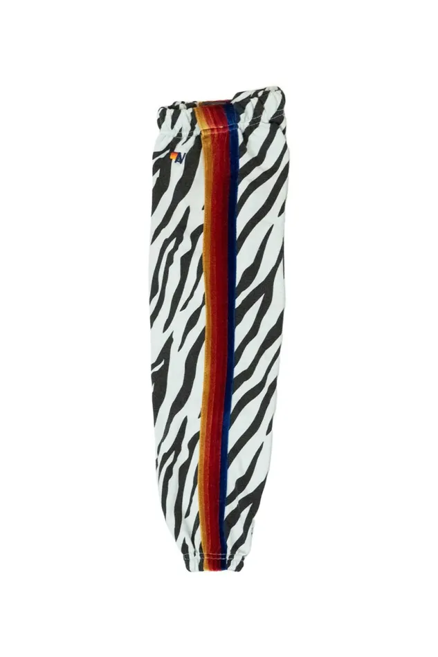 Kids KID039S CLASSIC SWEATPANTS 8211 ZEBRA Aviator Nation
