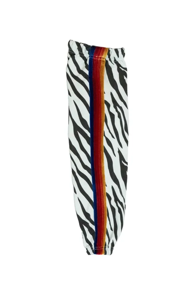 Kids KID039S CLASSIC SWEATPANTS 8211 ZEBRA Aviator Nation Kids KID039S CLASSIC SWEATPANTS 8211 ZEBRA Aviator Nation