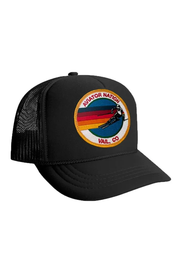 Kids SIGNATURE VAIL 8211 KIDS VINTAGE FOAM TRUCKER Aviator Nation