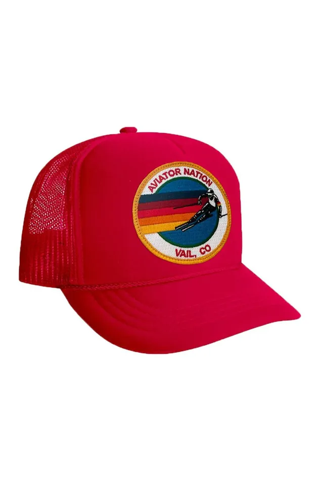 Kids SIGNATURE VAIL 8211 KIDS VINTAGE FOAM TRUCKER Aviator Nation Kids SIGNATURE VAIL 8211 KIDS VINTAGE FOAM TRUCKER Aviator Nation