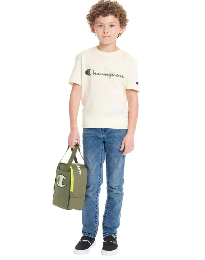 Kids Youthquake Lunch Kit Cargo Olive Camo Kids Champion Bags and Backpacks