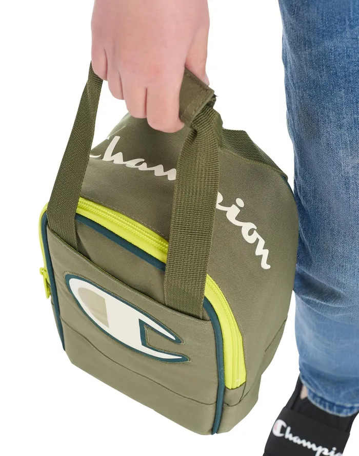 Kids Youthquake Lunch Kit Cargo Olive Camo Kids Champion Bags and Backpacks