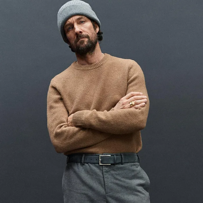 Knitwear Men Oliver Sweeney Lenarth Camel Knitwear Men Oliver Sweeney Lenarth Camel