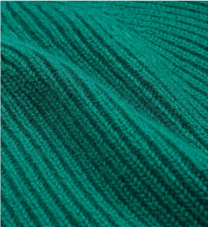 Knitwear Women Sporty and Rich SRC Cashmere Beanie 8211 Green