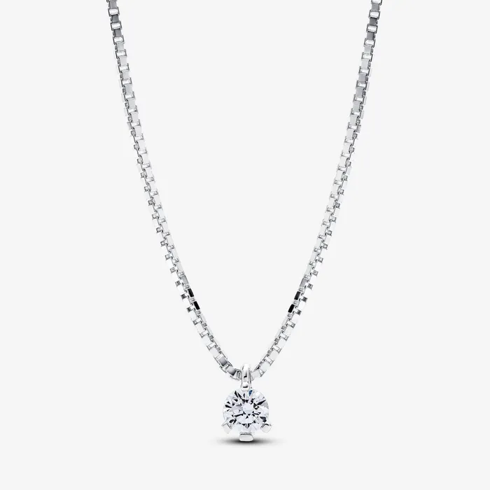 LabGrown Diamond Necklaces Women Pandora Online Nova Sterling Silver Labgrown Diamond Pendant Necklace