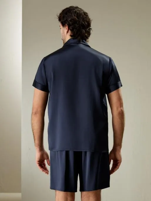 Lilysilk Buy Mens Pajama Short Sets 100 Pure Silk Nightwear Men Pajamas