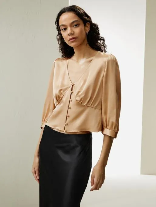 Lilysilk Fitted Retro Corset Silk Top 8211 Affordable Silk Blouses 100 Silk Women Blouses Shirts Lilysilk Fitted Retro Corset Silk Top 8211 Affordable Silk Blouses 100 Silk Women Blouses Shirts