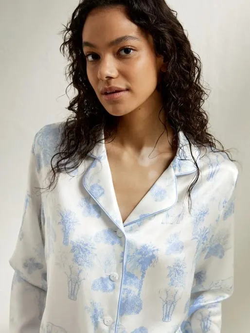 Lilysilk La Terra Long Pajama Set Women Pajamas