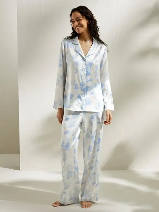 Lilysilk La Terra Long Pajama Set Women Pajamas