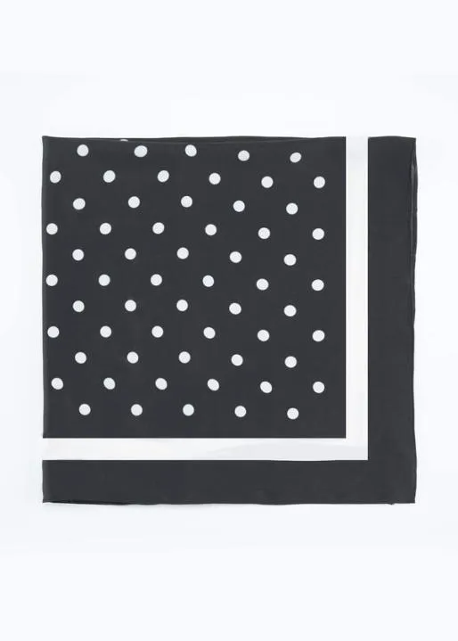 Lilysilk Vintage Polka Dot Silk Scarf Women Wraps Scarves