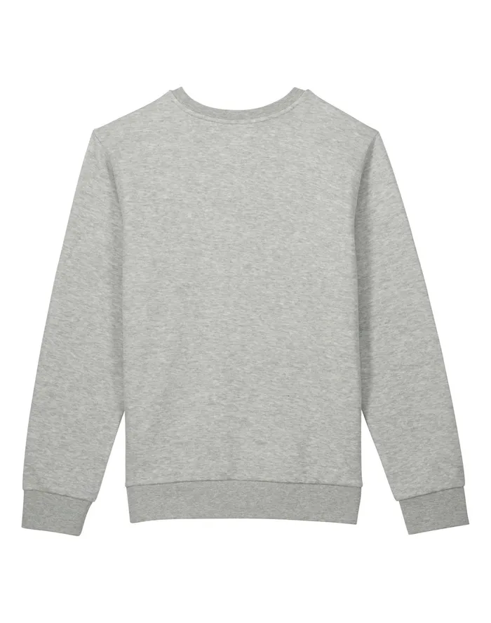 Little Kids039 Powerblend Crew Sweatshirt Classic Script Oxford Grey Heather Kids Champion Hoodies and Sweatshirts