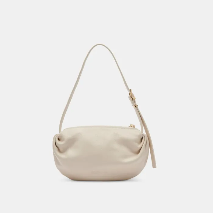 Livi Shoulder Bag Ivory Leather Women Dolce Vita Handbags